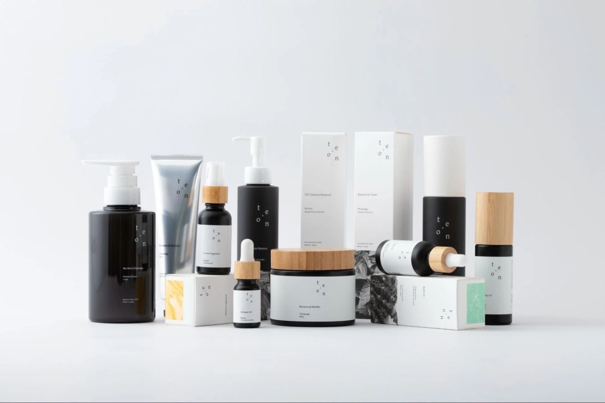 te.onの様々なボタニカル製品