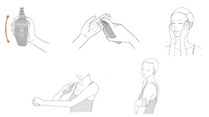 SHISEIDO使用方法