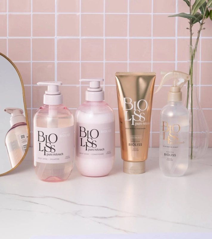 BIOLISSのヘアケア製品ラインナップ
