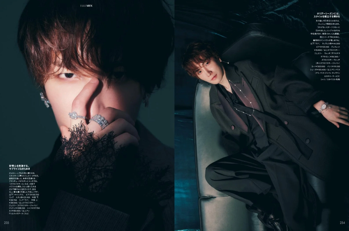 渡辺翔太さんのELLE MEN特集