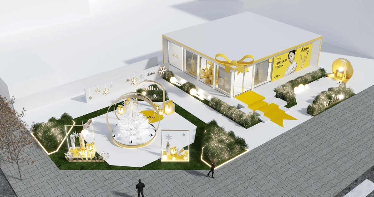 ポップアップストアの外観