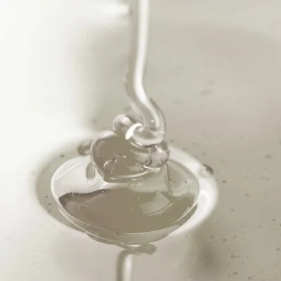 水飴のようなテクスチャ