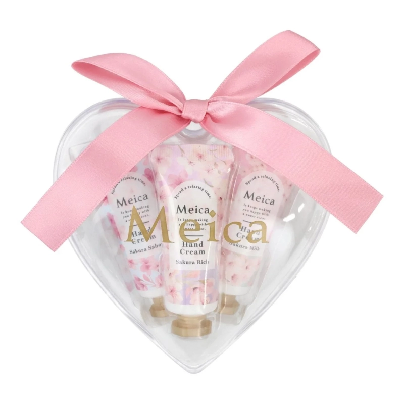 Meicaハンドクリーム3本セット さくら 2026 オーナメント