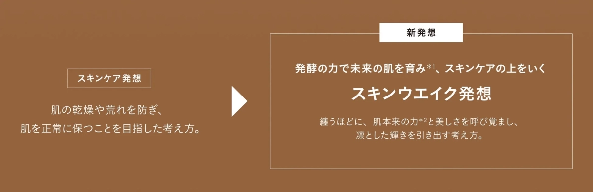 スキンウエイク発想の概念図