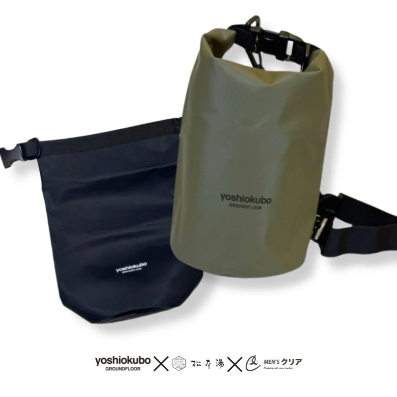 yoshiokubo×松本湯×メンズクリアのシャークバッグ
