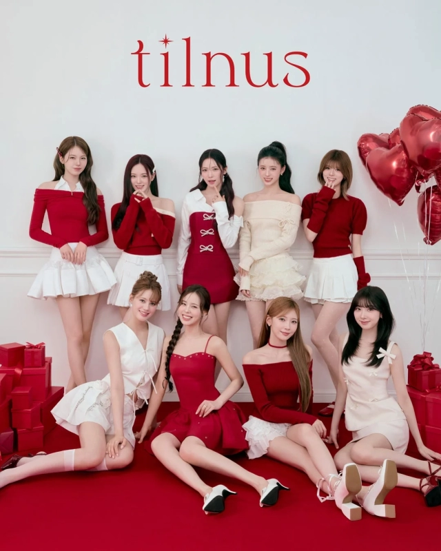 クリスマスムードのNiziU