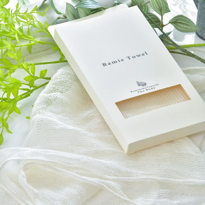 Ramie Towelと植物