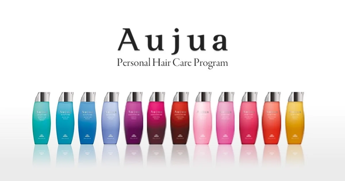 Aujuaパーソナルヘアケアプログラムのスカルプケア製品