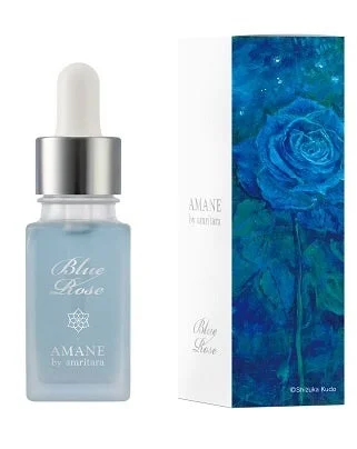 Oil Serum Blue Roseのボトルと箱