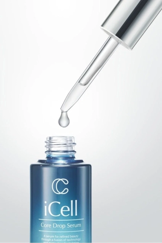 iCell コアドロップセラム使用イメージ