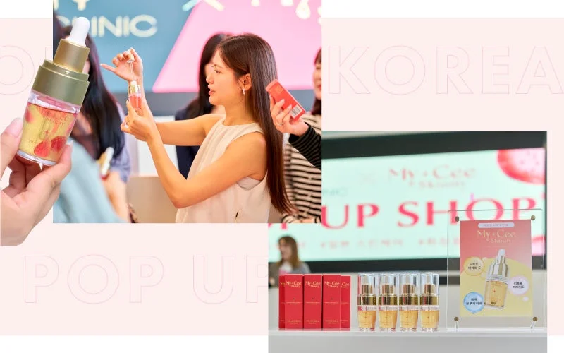 ポップアップイベントでのテスター体験