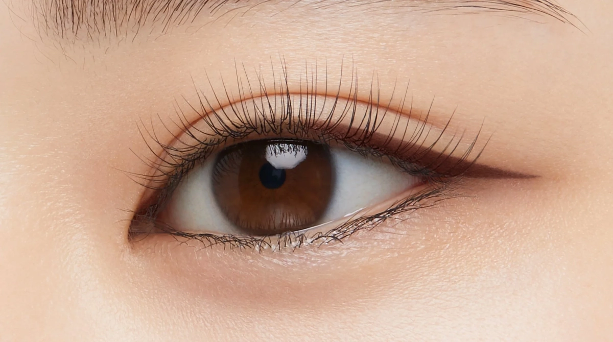 アイライナー仕上がりイメージ