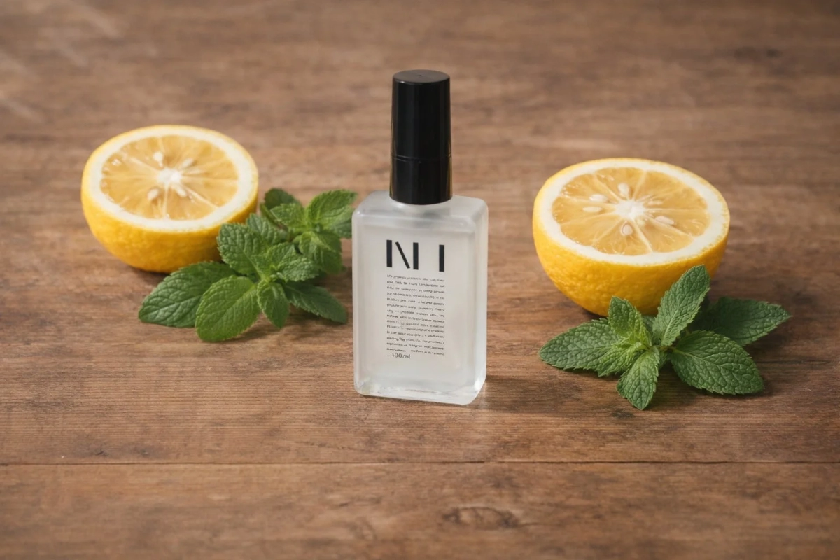 NI ORAL MISTとレモン、ミントのイメージ