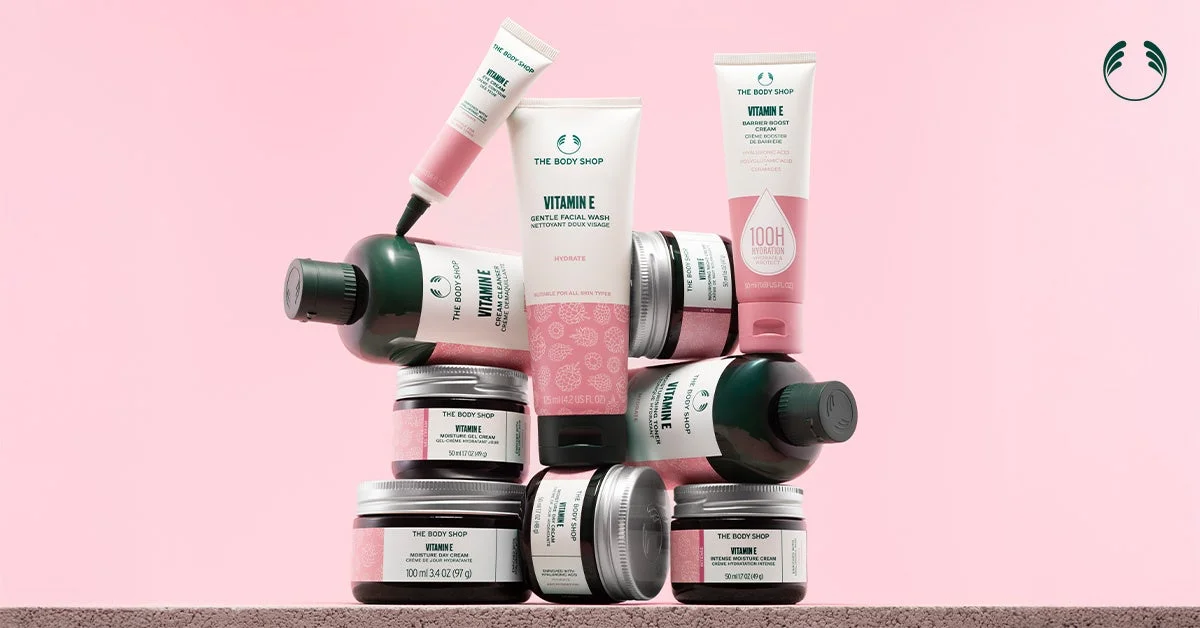 ザボディショップ ビタミンEシリーズ製品群