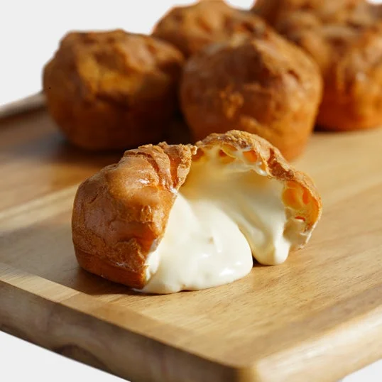 プレゼント対象の生はちみつシュークリーム