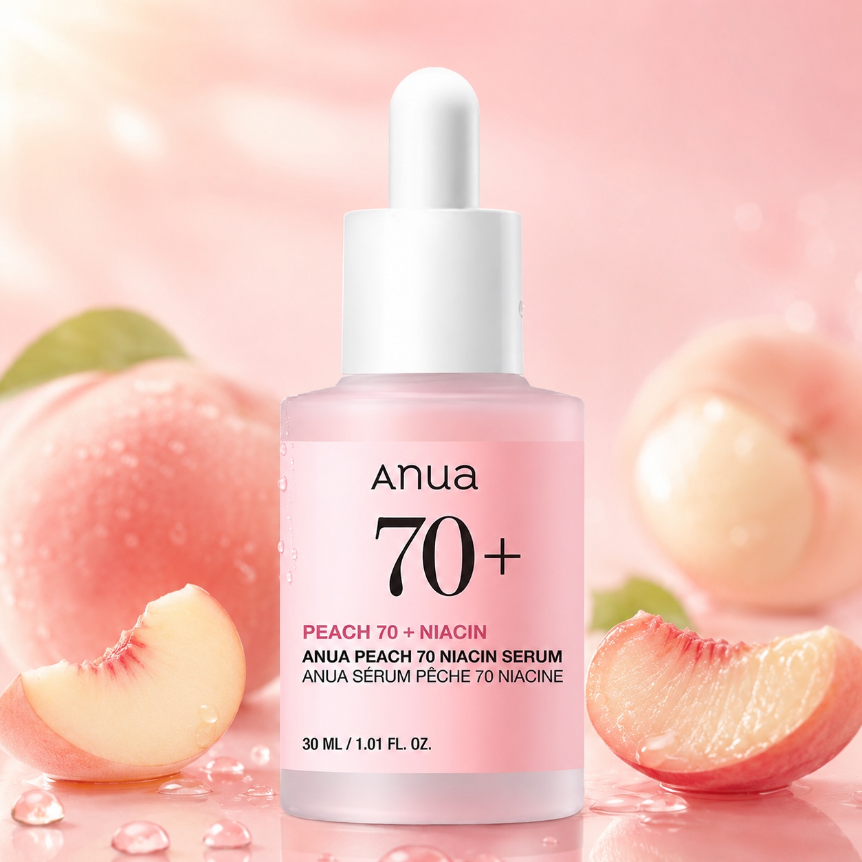 Anua 桃70ナイアシンセラム 30ml